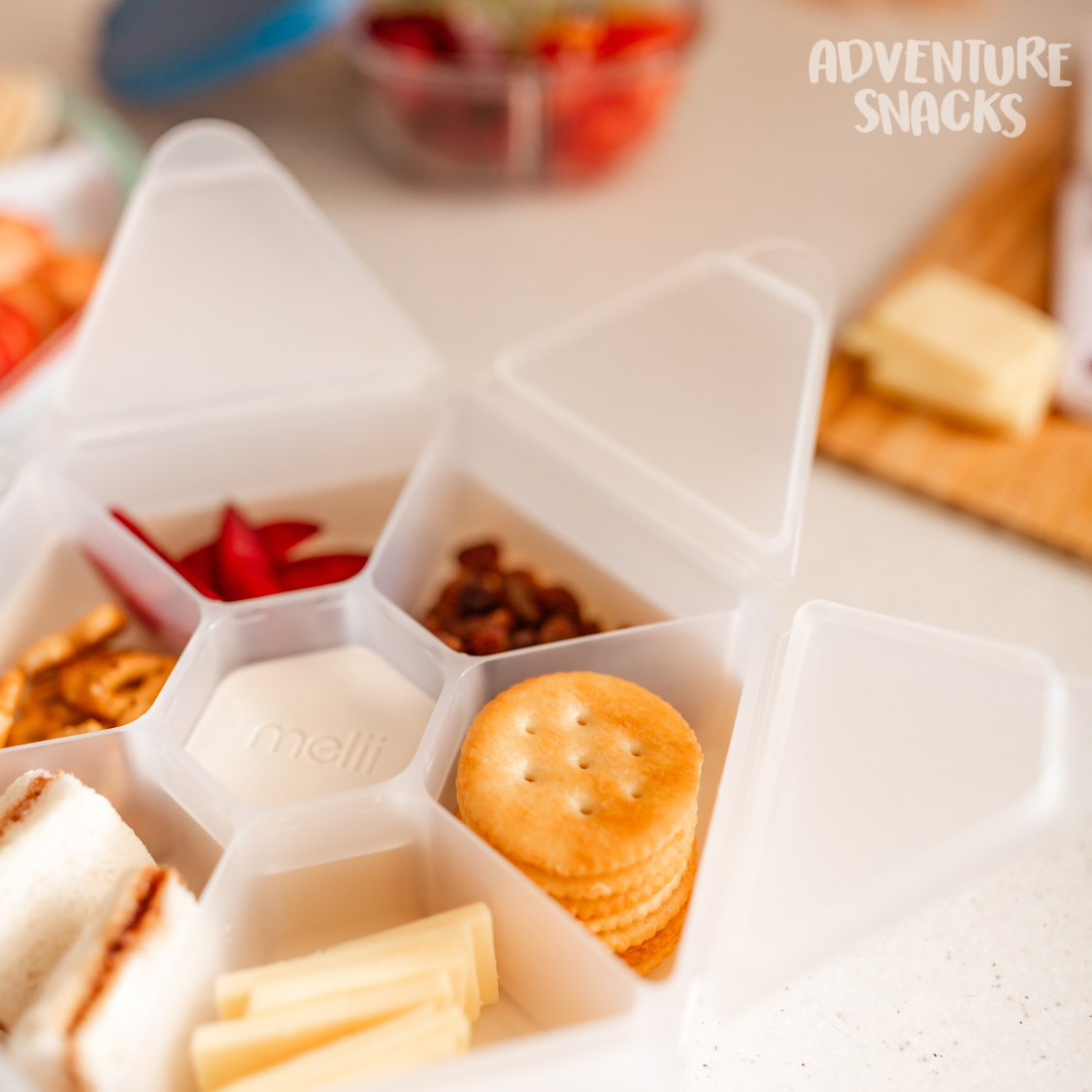 Melii Hexagon Snackle Box