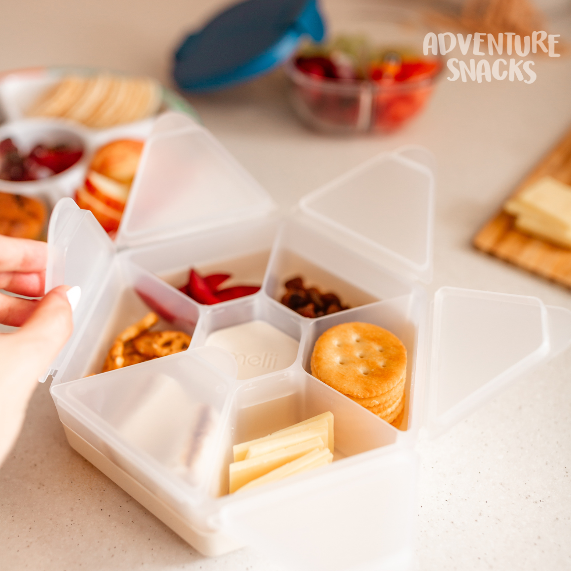 Melii Hexagon Snackle Box