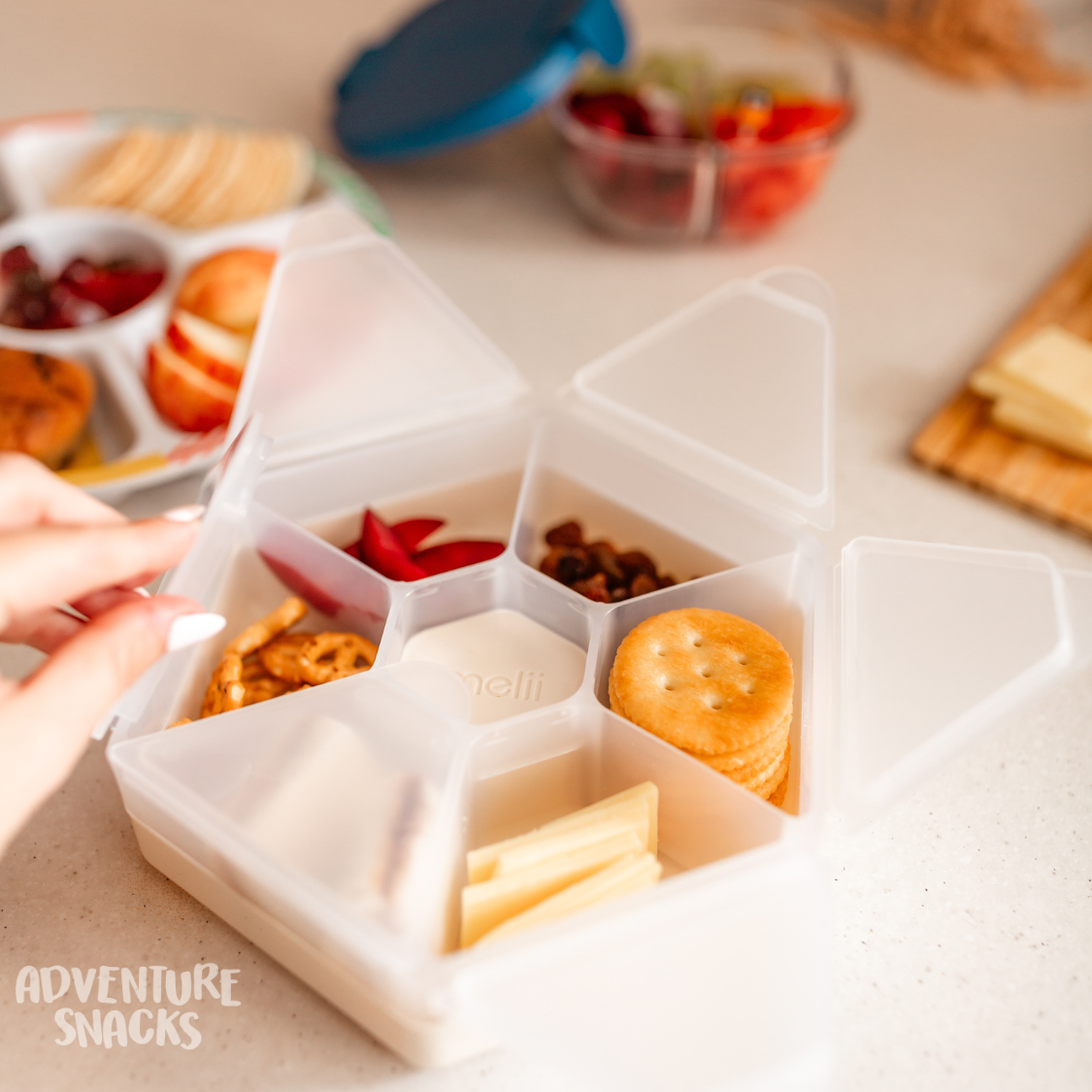 Melii Hexagon Snackle Box