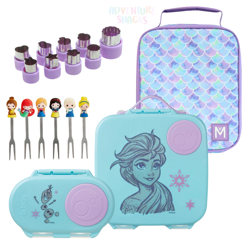 b.box Bundle Licensed - Frozen With Lunch Bag and Accessories