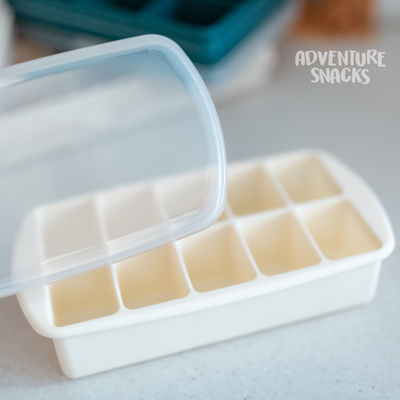 Melii 10 Compartment Silicone Food Tray With Lid