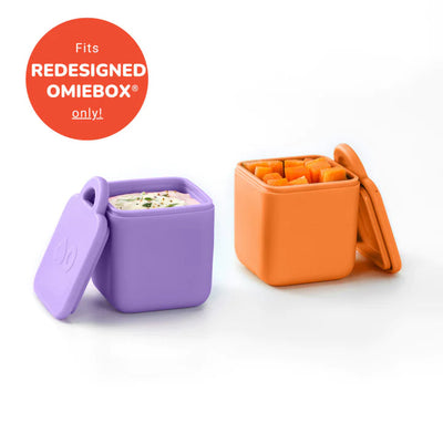 OmieDip Silicone Dip Containers - 2 Pack