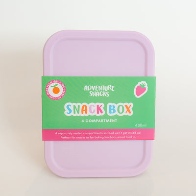 Adventure Snacks Silicone Snack Box - 4 Compartment