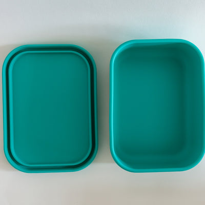 Adventure Snacks Silicone Rectangle Lunch Box