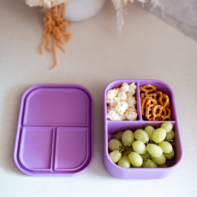 Adventure Snacks Silicone Lunchbox - 3 Compartment