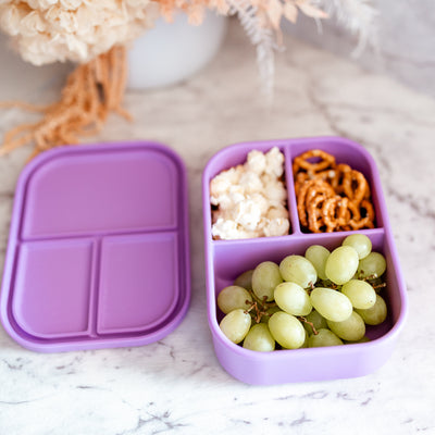 Adventure Snacks Silicone Lunchbox - 3 Compartment