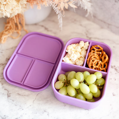 Adventure Snacks Silicone Lunchbox - 3 Compartment