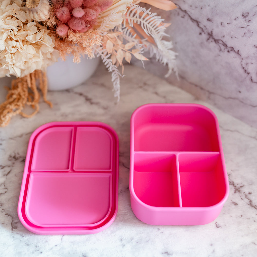 Adventure Snacks Silicone Lunchbox - 3 Compartment