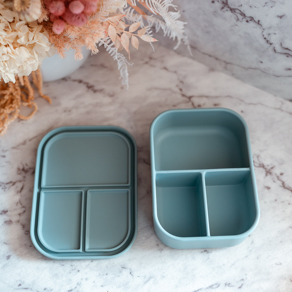 Adventure Snacks Silicone Lunchbox - 3 Compartment