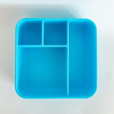 Adventure Snacks Large Square Bento- ocean blue