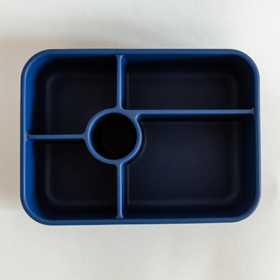 Adventure Snacks Silicone 5 compartment lunchbox- royal blue