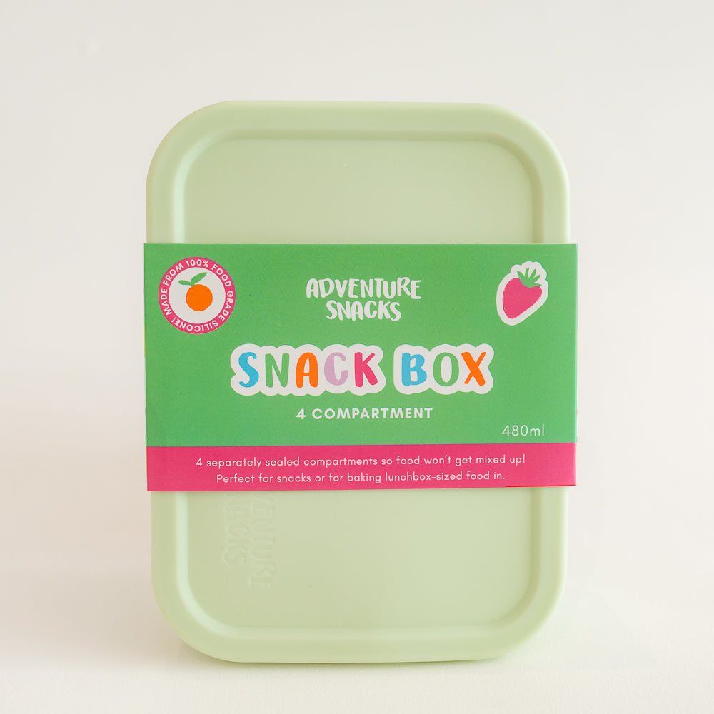 Adventure Snacks Silicone Snack Box - 4 Compartment