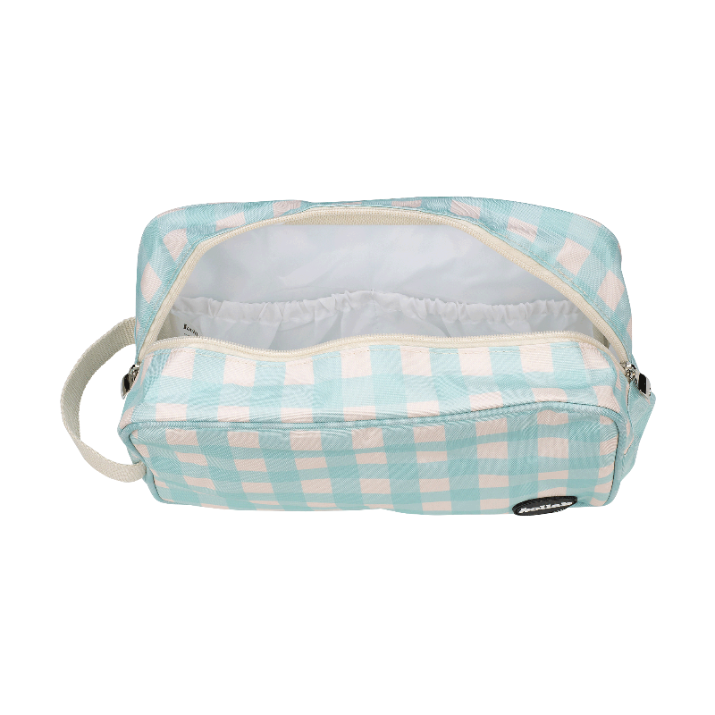 Kollab travel bag- aqua awe check