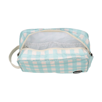 Kollab travel bag- aqua awe check