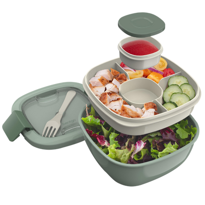 Bentgo salad container- khaki green