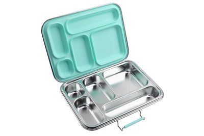 Ecococoon Leak Proof Stainless Steel Bento Lunch Box - 5 Compartments