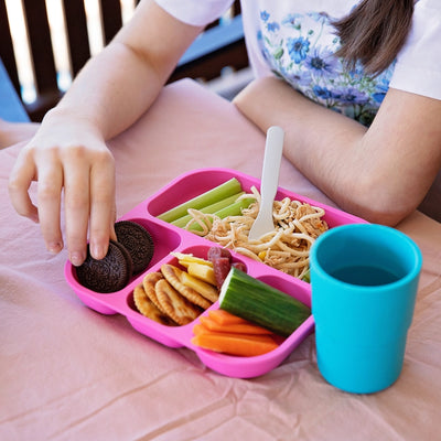 Bobo&Boo Plant-Based Bento-Style Divided Plates