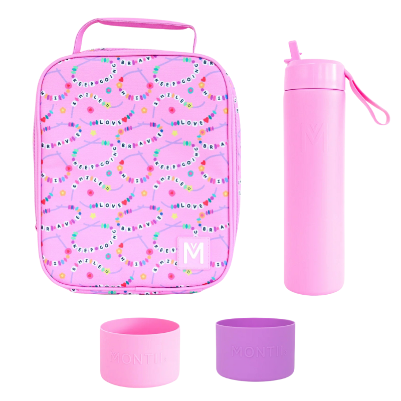 MontiiCo Bag and Bottle Set - Friends Forever