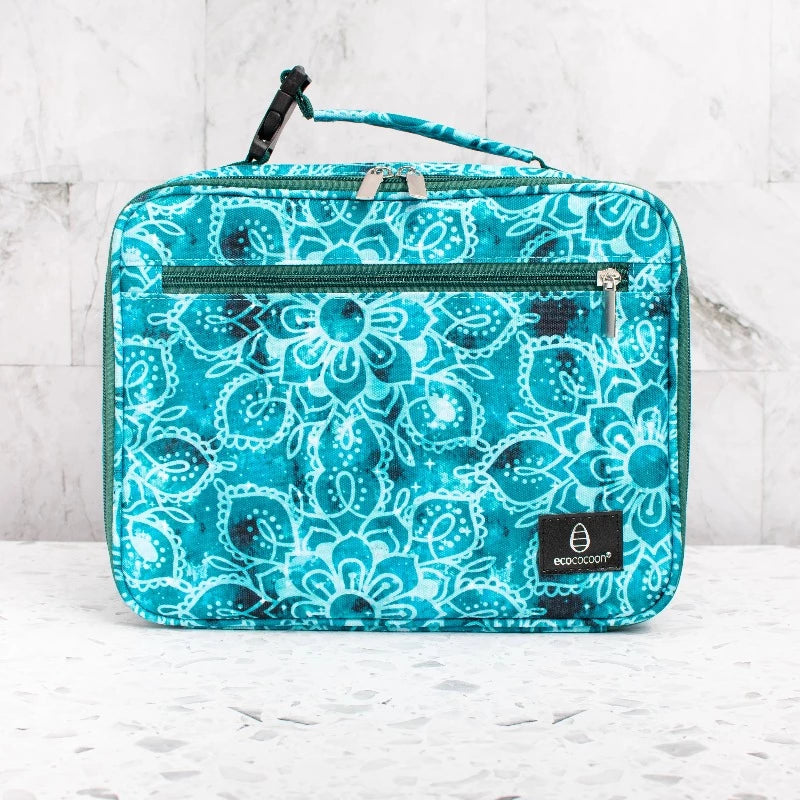Ecococoon Insulated Lunch Bag- Green Mandala