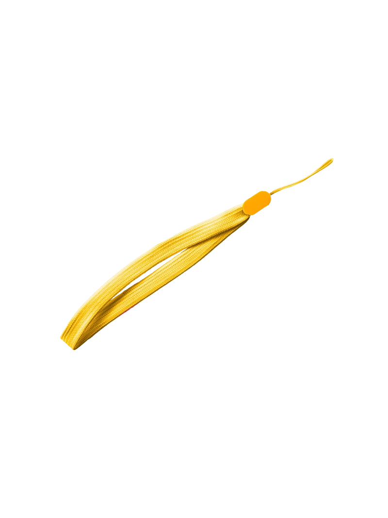 GoBe Snack Spinner Hand Strap- lemon