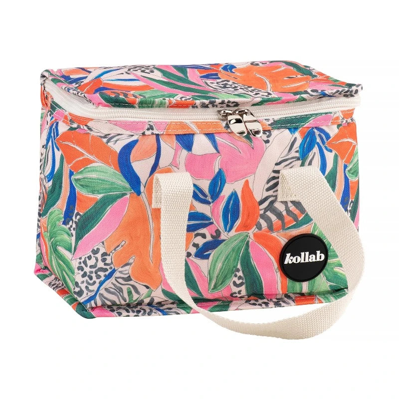 Kollab holiday collection lunchbox- leopard tropics