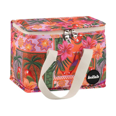 Kollab holiday collection lunchbox= parrot paradise