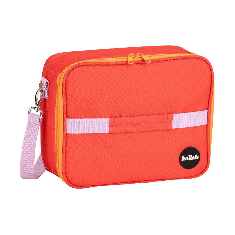 Kollab bento bag- cherry red