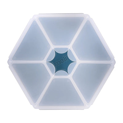 Melii hexagon snackle boxes- blue