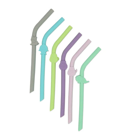 Melii Silicone Animal Straws