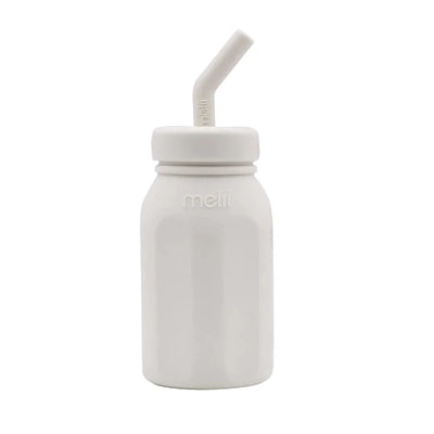 Melii silicone straw bottle