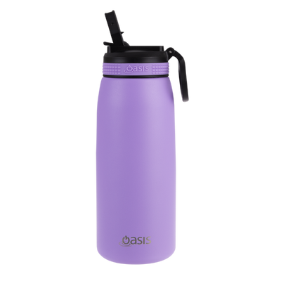 Oasis 780ml Insulated Sipper bottle- lavender