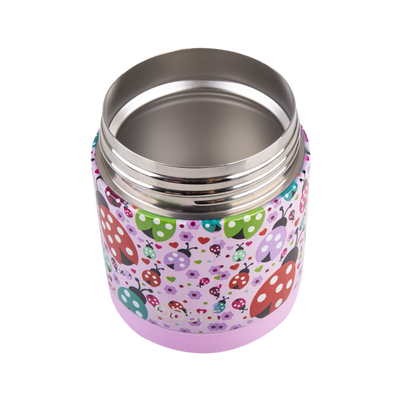 Oasis Kids Insulated Food Flask- Lovely Ladybugs