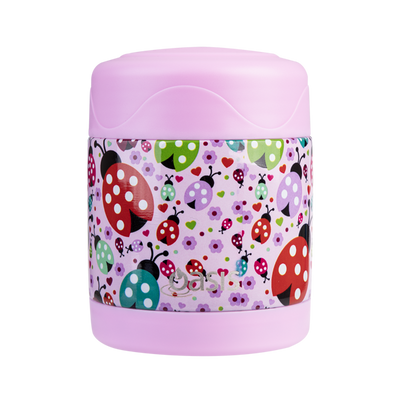 Oasis Kids Insulated Food Flask- Lovely Ladybugs