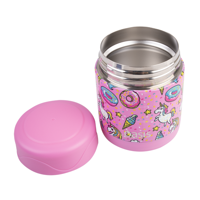 Oasis Kids Insulated Food Flask- Unicorn