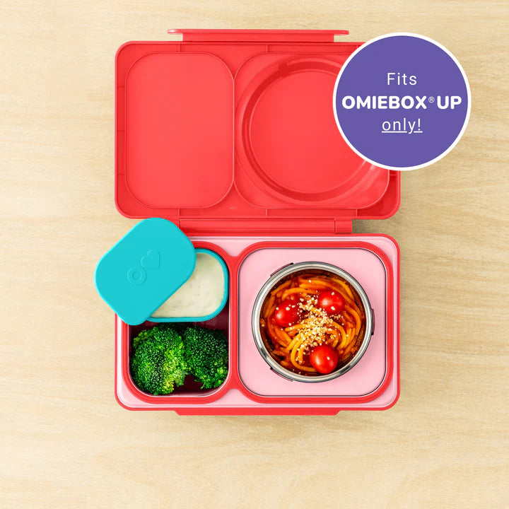 OmieBox UP dip containers- pink & teal