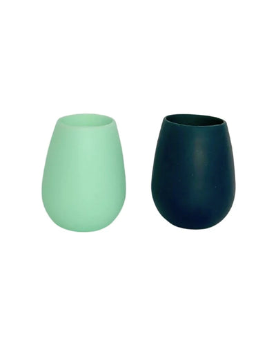 Porter Green silicone tumblers- mist & ink