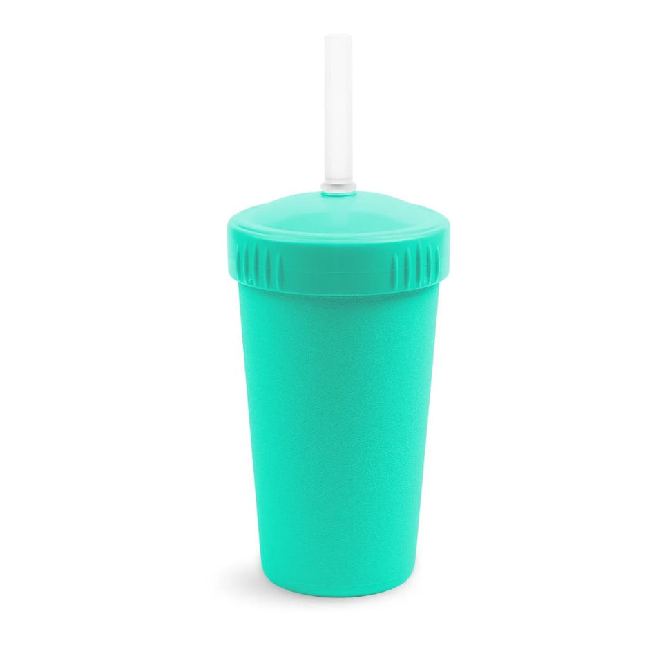 Replay straw cup- aqua