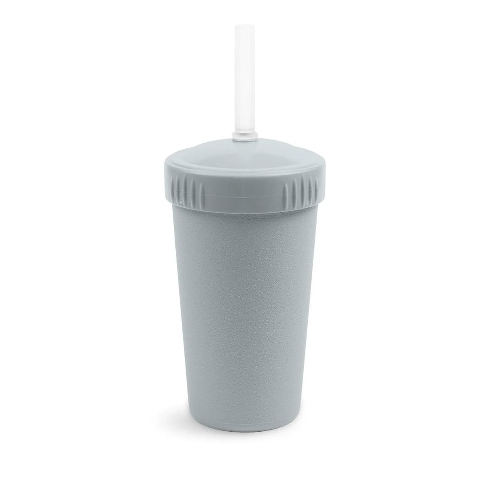 Replay straw cup- grey