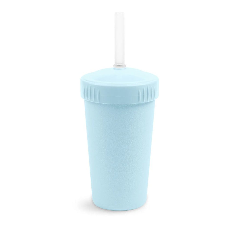 Replay straw cup- ice blue