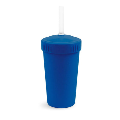 Replay straw cup- navy blue