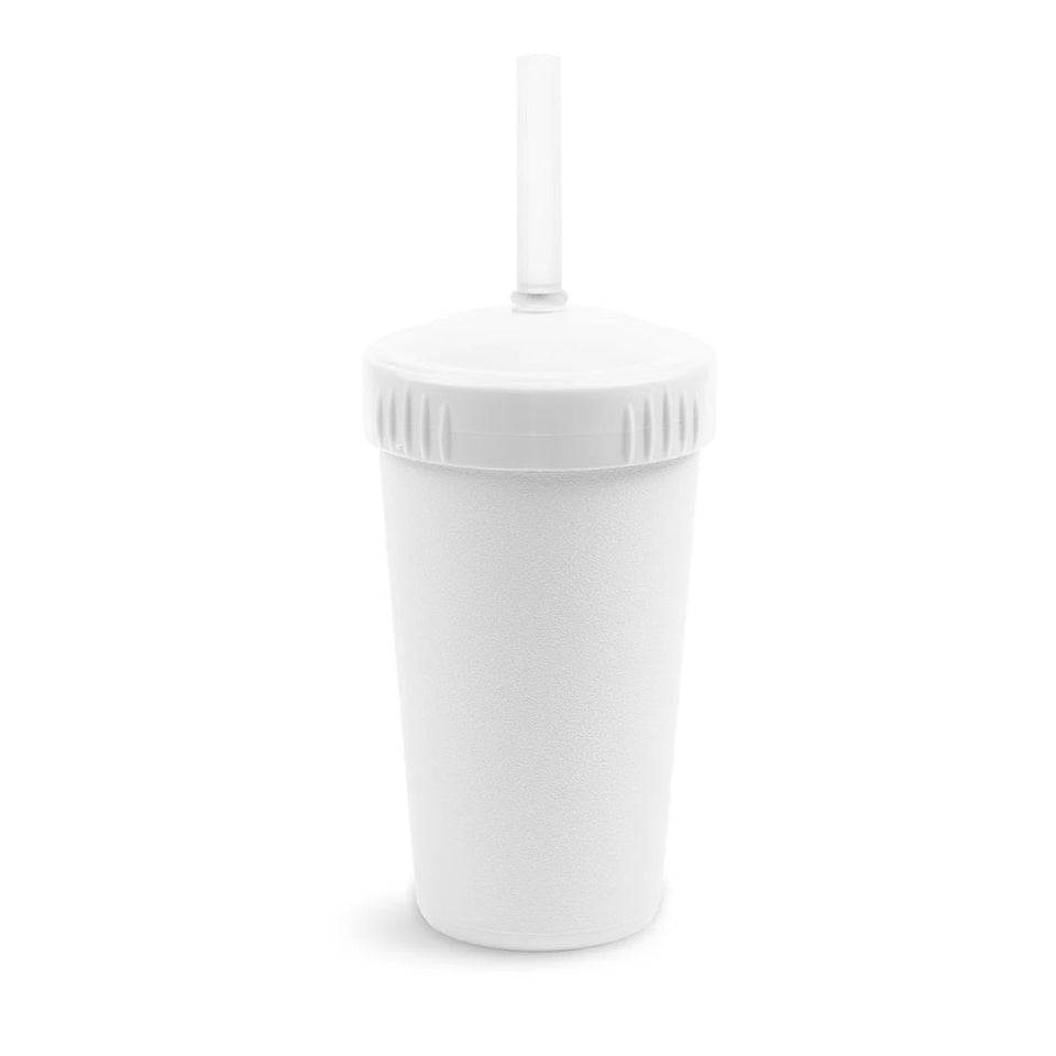 Replay straw cup- white