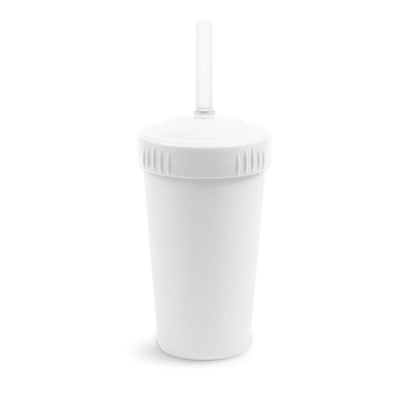 Replay straw cup- white