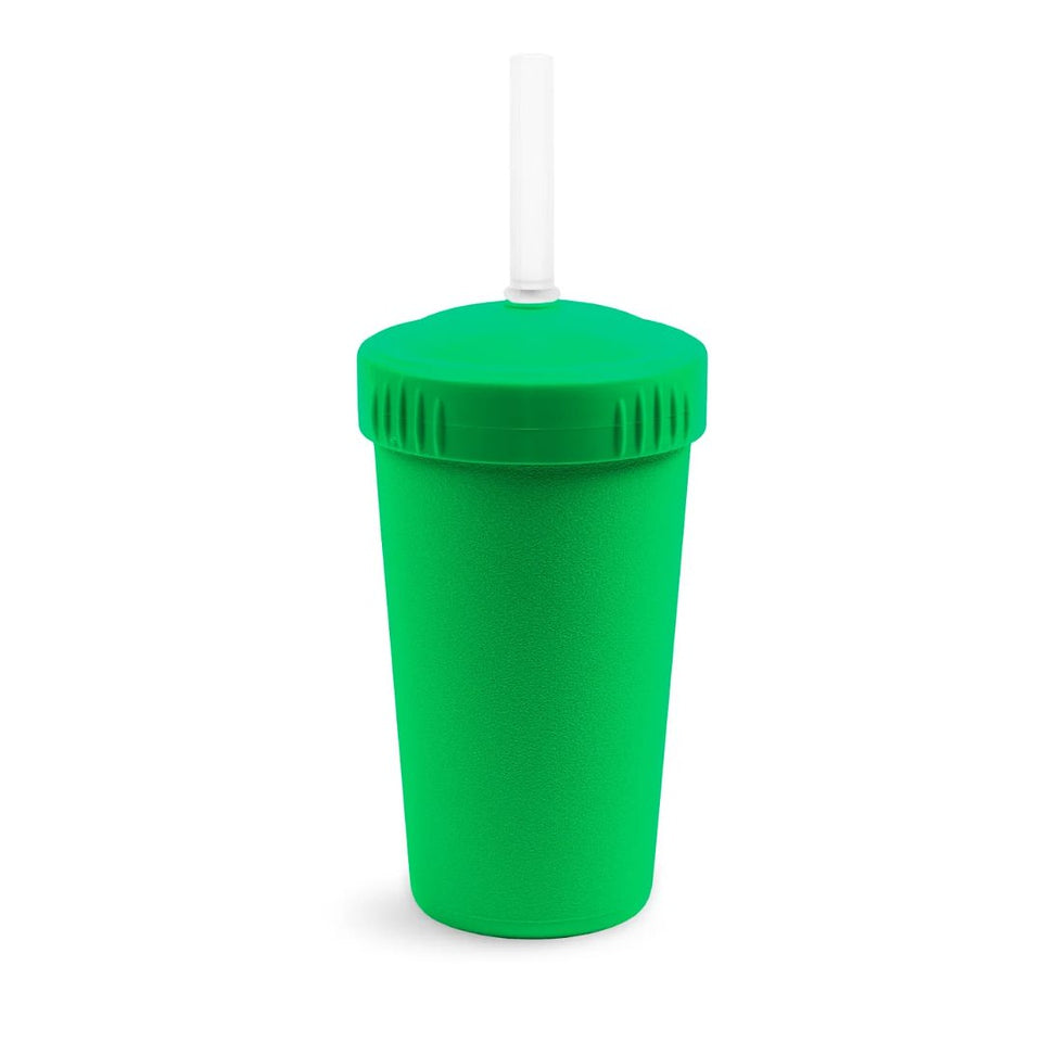 Replay straw cup- kelly green