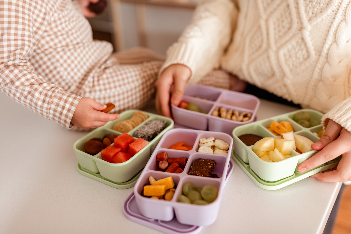 Adventure Snacks Silicone Snack Box - 4 Compartment