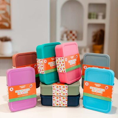 Adventure Snacks Large 3 Compartment Silicone