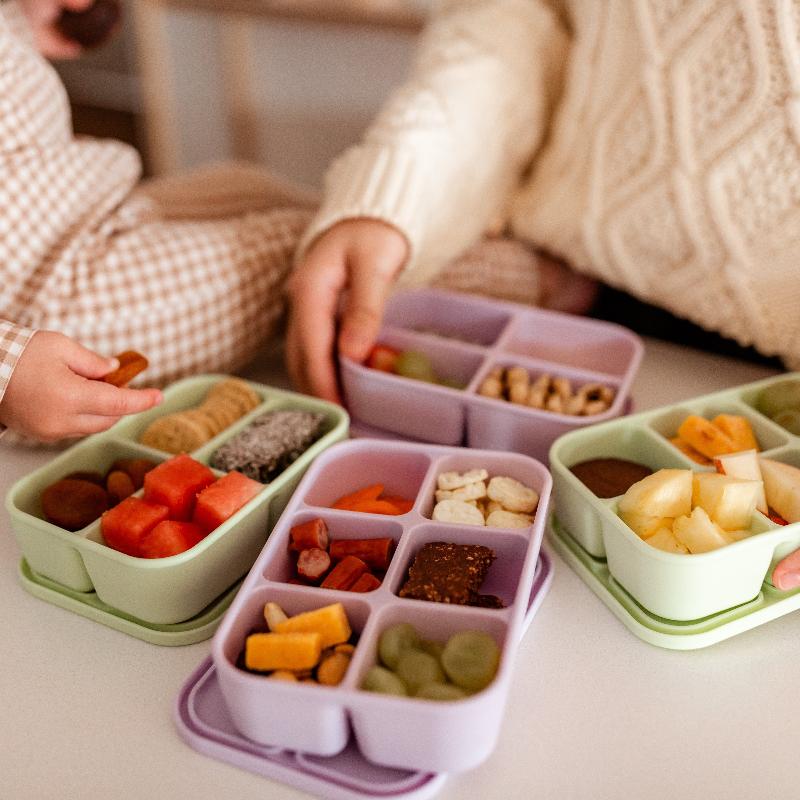 Adventure Snacks Silicone Snack box- 6 compartment