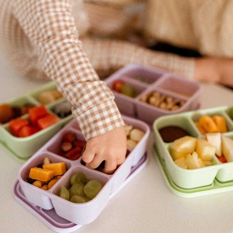 Adventure Snacks Silicone Snack box- 6 compartment