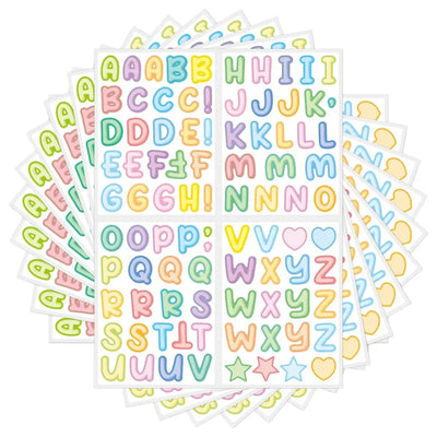 Alphabet Sticker Sheet