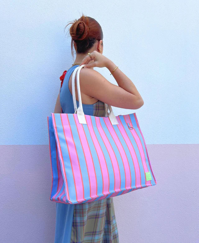 The somewhere co ultimate tote bag - bubblegum