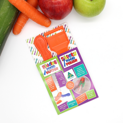 Kiddies Food Kutter and Food Peeler - Twin Pack